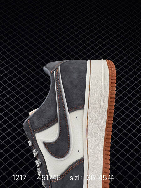 Nike Air Force 1 07 Low x The North Face charcoal gray white gum EU 36-45 lifestyle