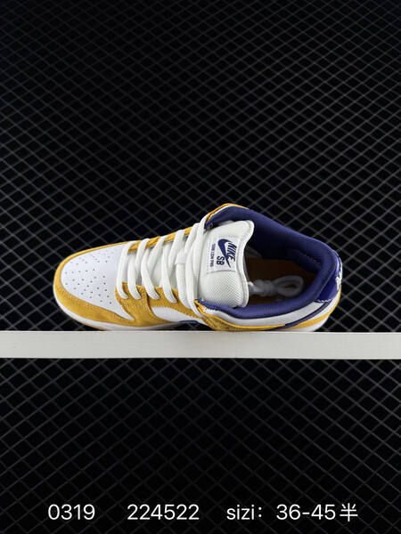 Nike Dunk Low SB white yellow purple EU 36-45 5 skate lifestyle