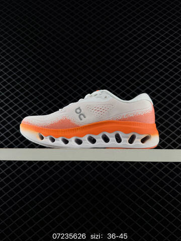 On Cloudsurfer White Orange EU 36-45 Running Shoe Running Sneakers - Unisex (BS-85000)