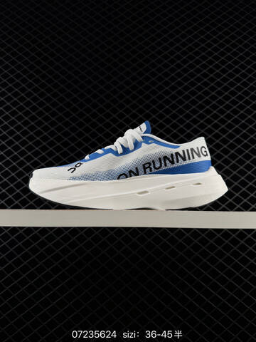 On Cloudboom Next White Blue Black EU 36-45 Running Shoe Running Sneakers - Unisex (BS-85002)