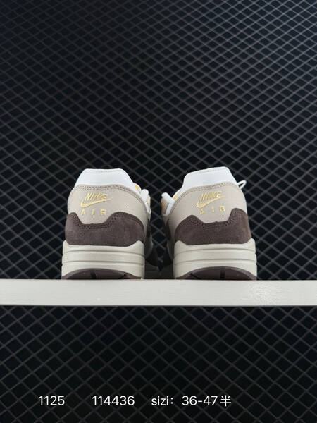 Nike Air Max 1 White Beige Brown Yellow EU 36-47 5 running lifestyle