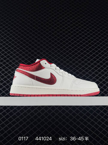 Jordan Air Jordan 1 Low Sail Red EU 36-45 Sneaker - Unisex (BS-79812)