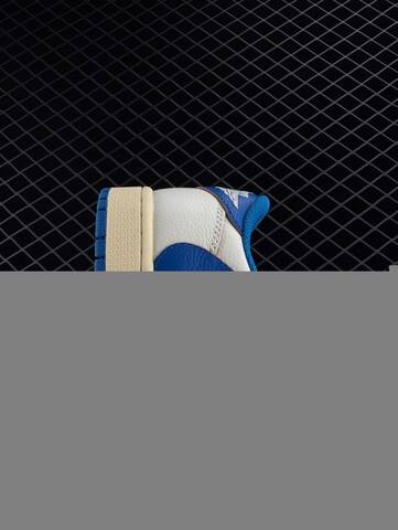 Jordan Air Jordan 1 Low OG Travis Scott Fragment Design White Blue Cream Brown Black EU 35-47 Sneaker - Unisex (BS-81266)