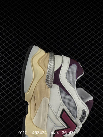 New Balance 9060 White Grey Purple Cream Black EU 36-47 Sneaker - Unisex (BS-82402)