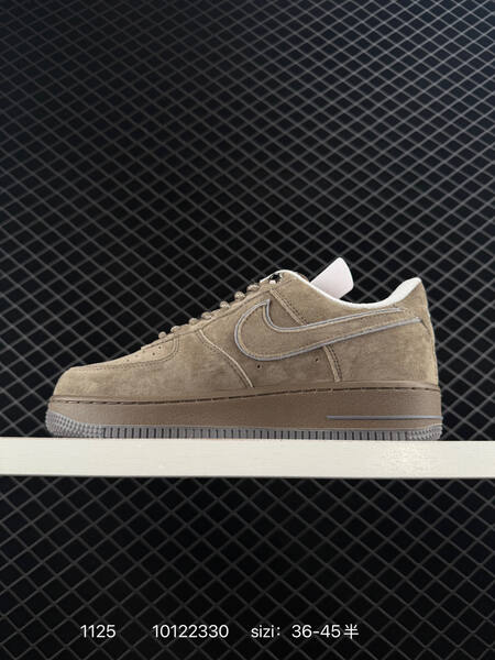 Nike Air Force 1 07 LV8 taupe brown suede EU 36-45 5 lifestyle