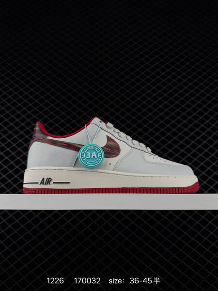 Nike Air Force 1 Low White Red EU 36-45 5 lifestyle