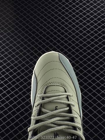 Jordan Air Jordan 12 Retro Olive Green Cream Gold Black EU 40-47 Basketball Shoe - Men's (BS-81247)