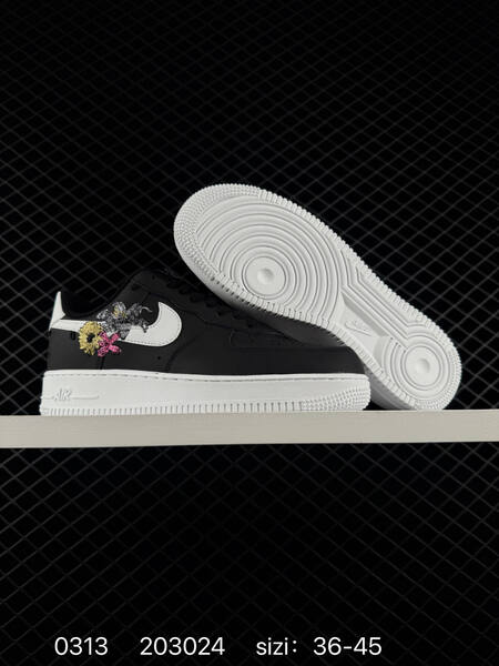 Nike Air Force 1 Low black white 36-45 casual lifestyle