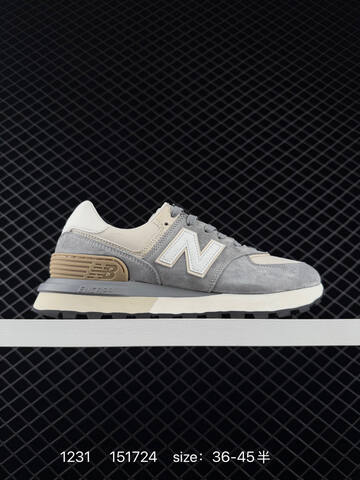 New Balance 574 U574LGAA Grey Navy Cream White Black EU 36-45 Sneaker - Unisex (BS-82429)