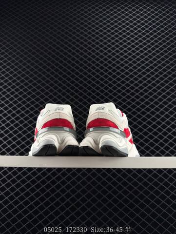 New Balance 9060 Off White Red Grey Black EU 36-45 Sneaker - Unisex (BS-83407)