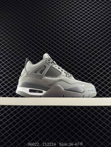 Jordan Air Jordan 4 Retro HF4340-802 Cool Grey White EU 36-47 Basketball Shoe - Unisex (BS-81162)