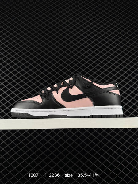 Nike SB Dunk Low Pink Black White EU 35 5-41 5 skate lifestyle