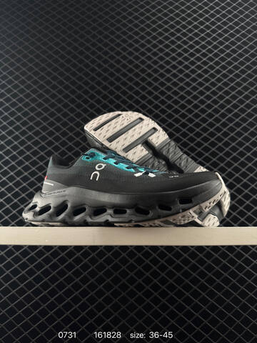 On Running Cloudtilt Black Turquoise White EU 36-45 Running Shoe Running Sneakers - Unisex (BS-85512)