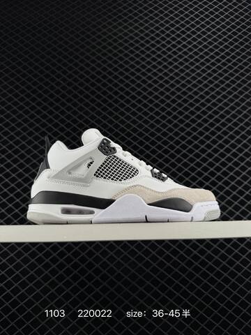 Air Jordan 4 Retro GS Linen AIR JORDAN 36 36 5 37 5 38 38 5 39 40 40 5 41 42 Lifestyle - Unisex (BS-80361)
