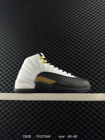 Jordan Air Jordan 12 Retro White Purple Black Red Grey EU 40-48 Basketball Shoe - Men's (BS-80625)