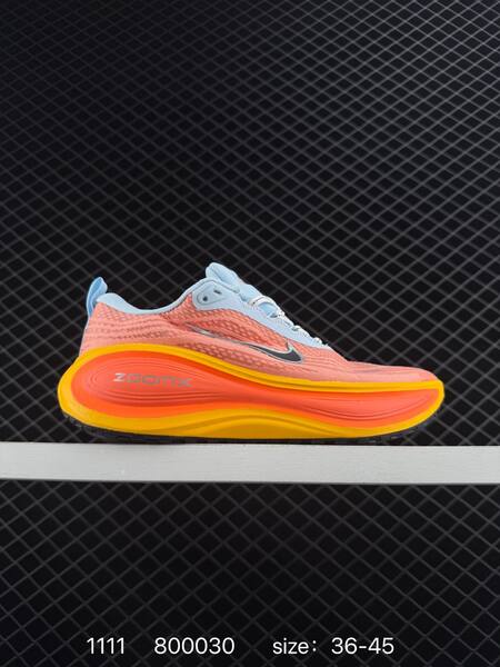 Nike Vomero Plus white black with neon orange-pink ZoomX and green red alternate colorways EU 36-45 running lifestyle