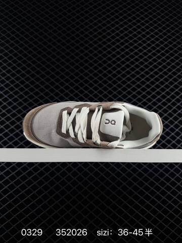 On Cloud Tec 352026 Brown Grey Off White EU 36-45 Running Shoe Running Sneakers - Unisex (BS-85380)