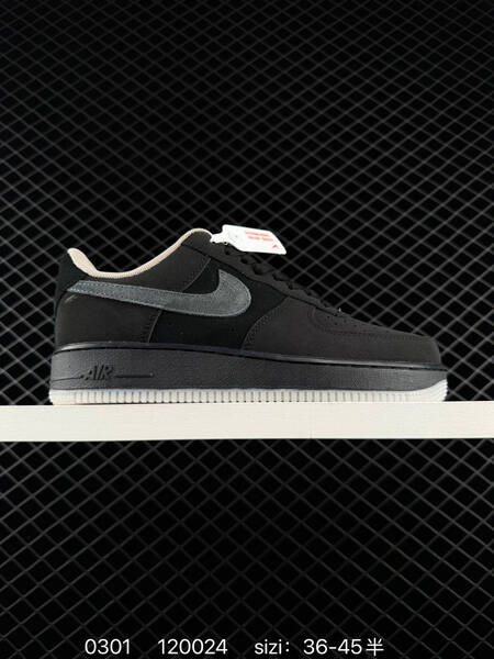 Nike Air Force 1 07 black gray white EU 36-45 lifestyle