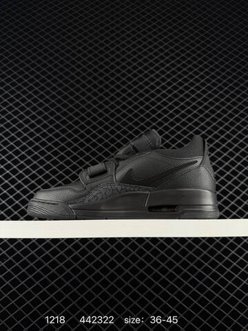 Jordan Air Jordan Legacy 312 Low Triple Black EU 36-45 Sneaker - Unisex (BS-80033)