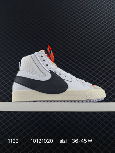 Nike WMNS Blazer Mid 77 Vintage SE white black cream with orange accents 36-45 lifestyle