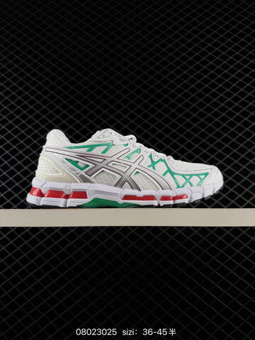 ASICS Gel-Kayano 20 White Navy Blue Red Light Blue EU 36-45 Running Shoe Running Sneakers - Unisex (BS-81657)