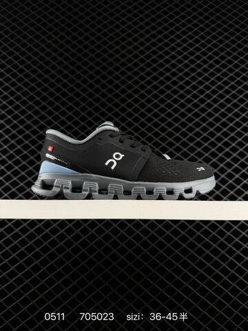 On Cloud X Black Grey Blue EU 36-45 Running Shoe Running Sneakers - Unisex BS-85296