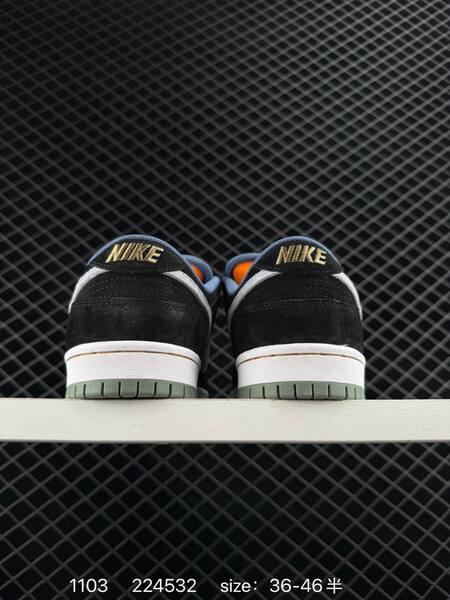 Nike Dunk SB Low Black White Grey Light Green EU 36-46 5 skate lifestyle