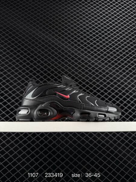 Nike Air Max Plus black red silver EU 36-45 running lifestyle