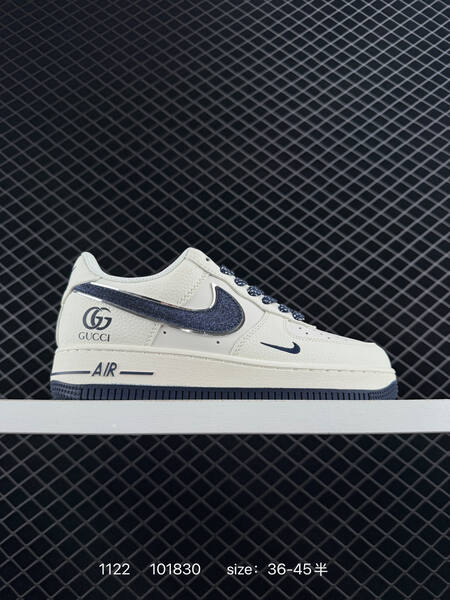 Nike Air Force 1 07 Low White Black Red EU 36-45 lifestyle