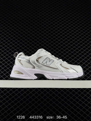 New Balance 530 MR530SG White Black Gold EU 36-45 Sneaker - Unisex (BS-82444)