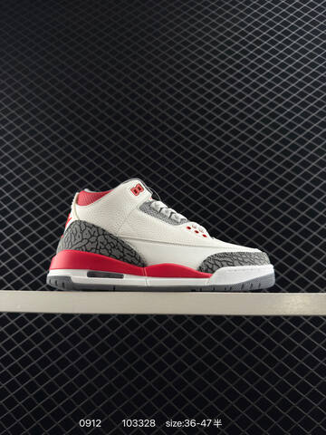 Jordan Air Jordan 3 Retro Black Green Grey White EU 36-47 Basketball Shoe - Unisex (BS-80726)