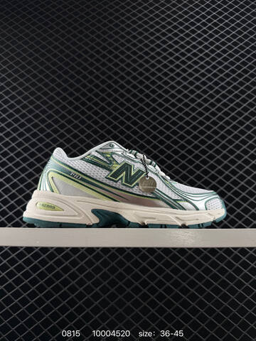 New Balance 740 white red silver black