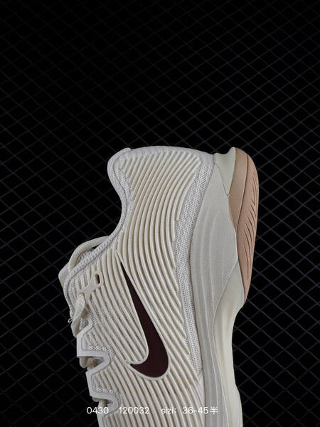 Nike Zoom Vapor 12 HC IB2534-100 Sail/Cream with burgundy swoosh and beige outsole EU 36-45.5 tennis lifestyle