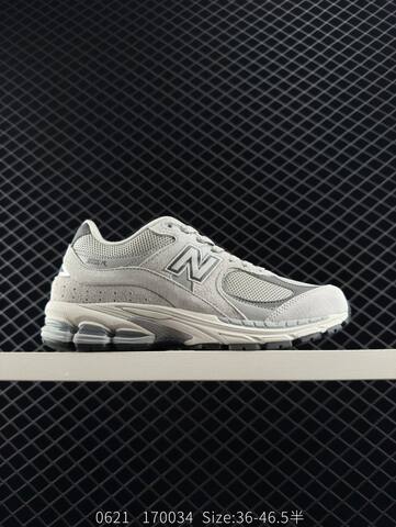 New Balance 2002R Light Grey Dark Grey White Black EU 36-46 5 Sneaker - Unisex (BS-83270)