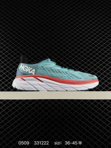 HOKA ONE ONE Challenger ATR 7 Light Grey Black Red EU 36-45 Running Shoe Running Sneakers - Unisex (BS-86235)