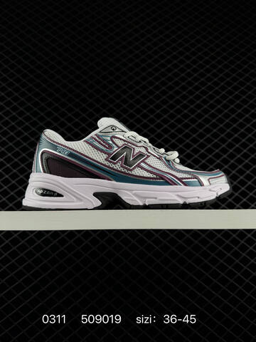 New Balance MR740 Silver Black White EU 36-45 Running Shoe - Unisex (BS-82316)