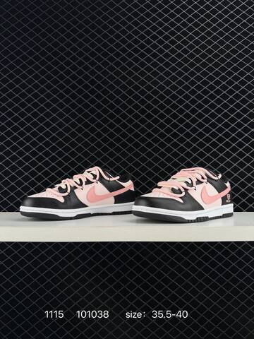 Nike Dunk Low Black Pink White 35 5-40 skate