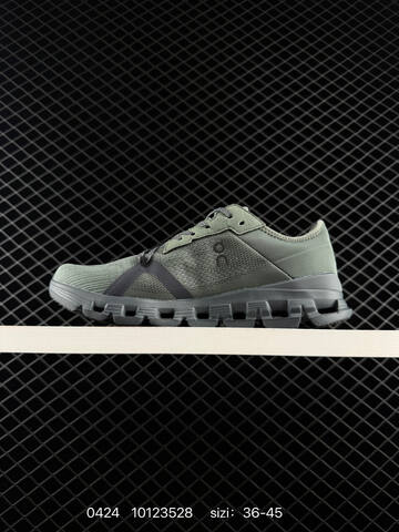 On Running Cloudvista X 4 0 Olive Green Dark Gray EU 36-45 Running Shoe Running Sneakers - Unisex (BS-85338)