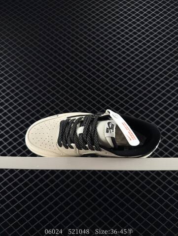 Jordan Air Jordan 1 Low Stussy Travis Scott Off White Black Silver EU 36-45 Sneaker - Unisex (BS-81154)
