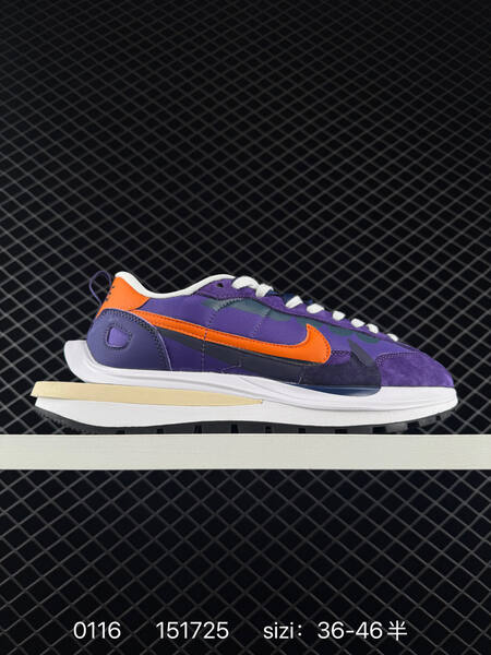 Nike Vaporwaffle Sacai purple orange white EU 36-46 running lifestyle