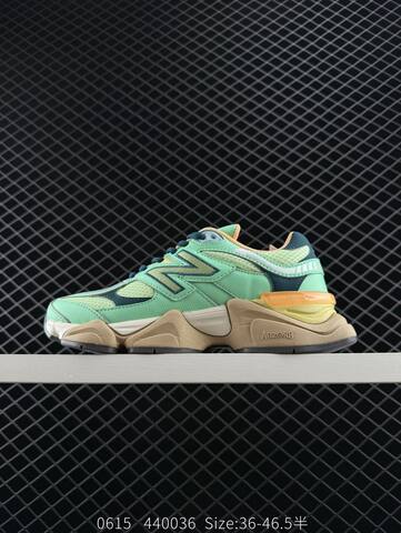 New Balance 9060 Joe Freshgoods Mint Green Dark Teal Beige Orange White EU 36-46 5 Sneaker - Unisex (BS-83298)