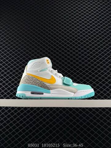 Jordan Air Jordan Legacy 312 White Purple Yellow Gray Black EU 36-45 Basketball Shoe - Unisex (BS-81271)