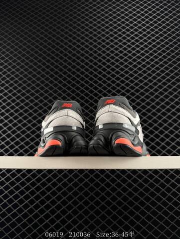 New Balance 9060 Grey Black Red EU 36-45 Sneaker - Unisex (BS-83277)