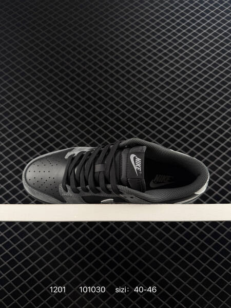 Nike SB Dunk Low Black Grey Silver EU 40-46 skate lifestyle
