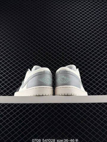 Jordan Air Jordan 1 Low Sail Black Light Grey Mint EU 36-46 Sneaker - Unisex (BS-81089)