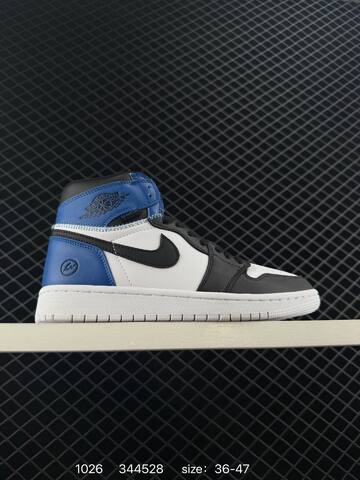 Jordan Air Jordan 1 High University Blue White Black EU 36-47 Basketball Shoe - Unisex (BS-80432)