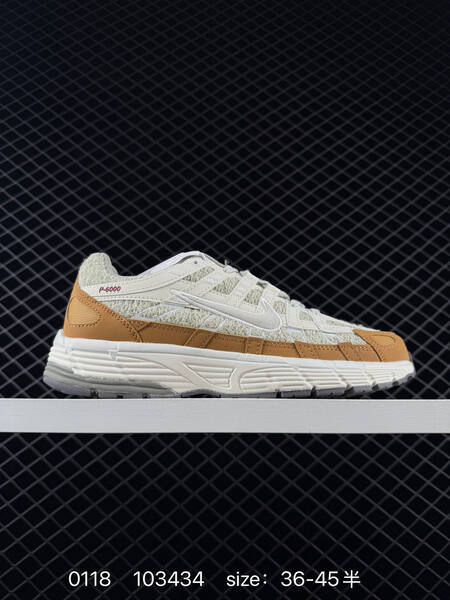 Nike P-6000 light gray white tan EU 36-45 running lifestyle