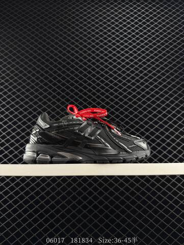 New Balance 1906 black dark grey red