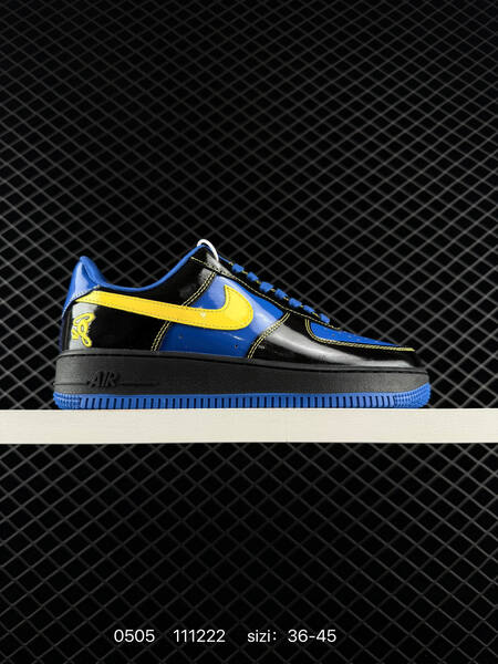 Nike Air Force 1 '07 black/grey EU 36-45 lifestyle