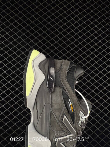 New Balance 9060 Dark Grey Black Neon Yellow EU 36-47 5 Sneaker - Unisex (BS-82356)